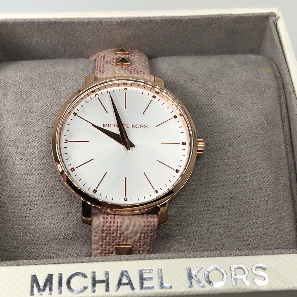 Michael Kors Pyper Studded‎ watch pink MK2873 - Picture 3 of 9
